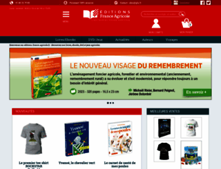 librairie.lafranceagricole.fr screenshot
