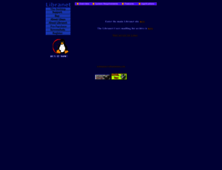 libranetlinux.com screenshot