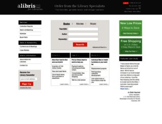 library.alibris.com screenshot