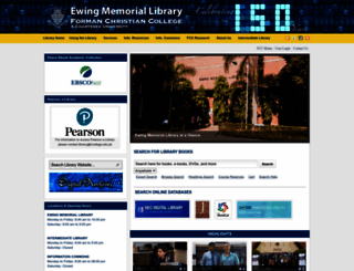 library.fccollege.edu.pk screenshot