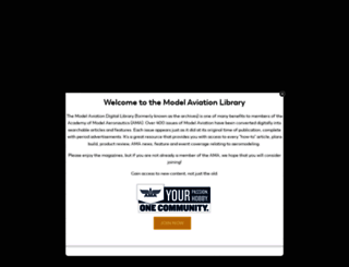 library.modelaviation.com screenshot