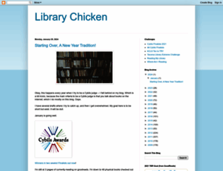 libraryfrog.blogspot.com screenshot