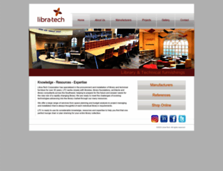 libraryfurniture.com screenshot