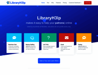 libraryh3lp.com screenshot