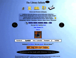 libraryinfinite.com screenshot