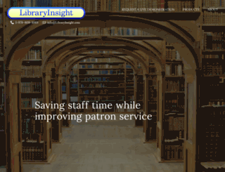 libraryinsight.com screenshot