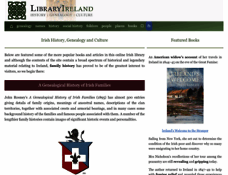 libraryireland.com screenshot