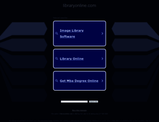 libraryonline.com screenshot