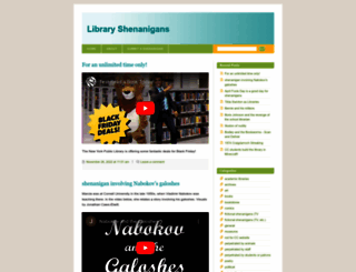 libraryshenanigans.wordpress.com screenshot