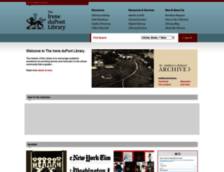 libraryweb.standrews-de.org screenshot