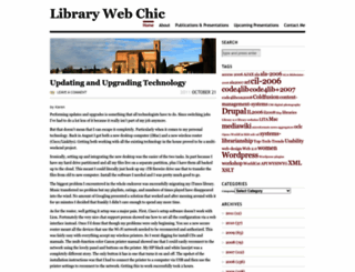 librarywebchic.net screenshot