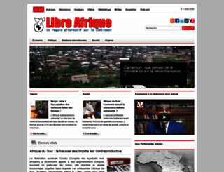libreafrique.org screenshot
