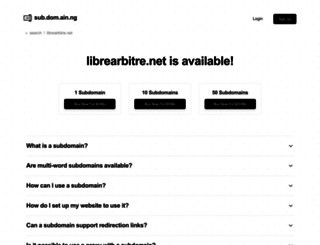 librearbitre.net screenshot
