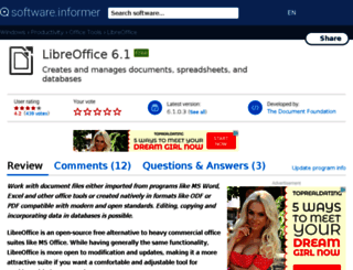 libreoffice.informer.com screenshot