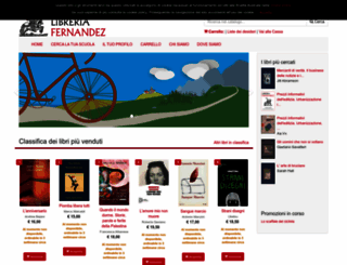 libreriafernandez.it screenshot