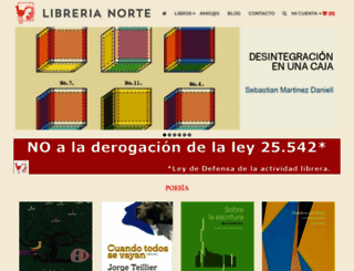 librerianorte.com.ar screenshot