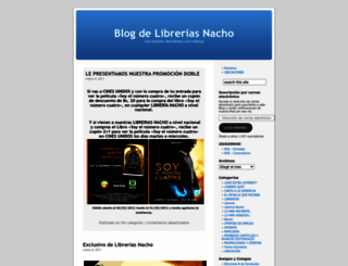 libreriasnacho.wordpress.com screenshot