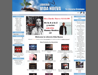 libreriavidanueva.com screenshot