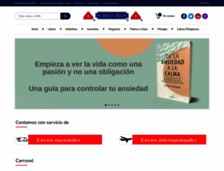 libreriavirgo.com.mx screenshot