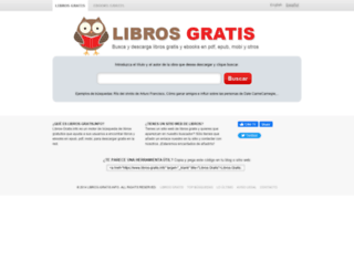 libros-gratis.info screenshot