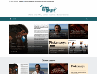 librosalfaguarajuvenil.com screenshot