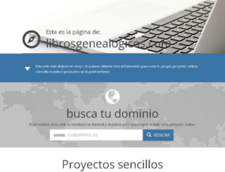 librosgenealogicos.com screenshot