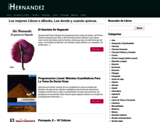 libroshernandez.com screenshot