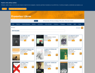 librosprometeo.com screenshot