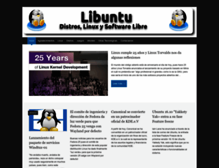 libuntu.wordpress.com screenshot