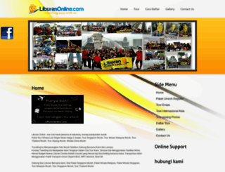liburanonline.com screenshot
