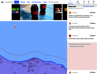 libya.liveuamap.com screenshot