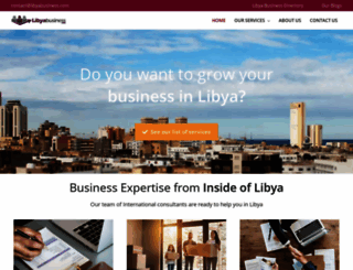 libyabusiness.com screenshot