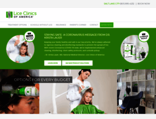 liceclinicsutah.com screenshot