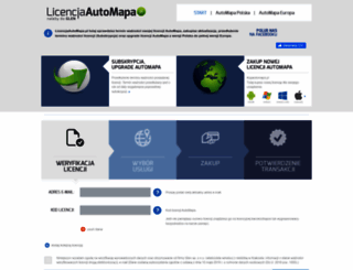 licencjaautomapa.pl screenshot