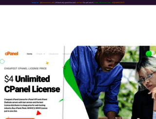 license-cpanel.net screenshot