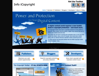 license.icopyright.net screenshot