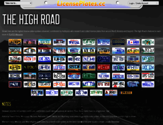 licenseplates.cc screenshot