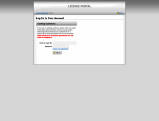 licensing.thinix.com screenshot