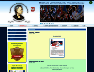 liceum-kostrzyn.com screenshot