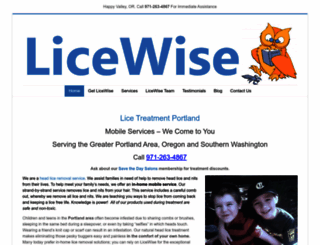 licewise.com screenshot