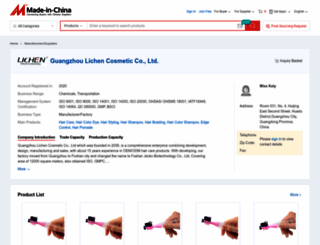 lichencosmetic.en.made-in-china.com screenshot