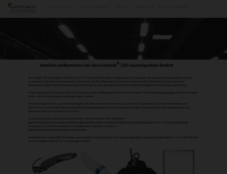 lichtech-led.de screenshot