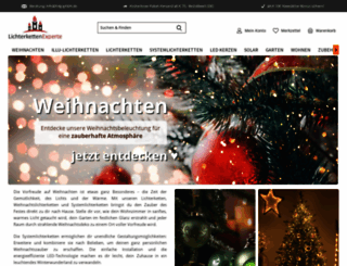 lichterketten-experte.de screenshot