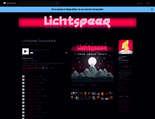 lichthund.bandcamp.com screenshot