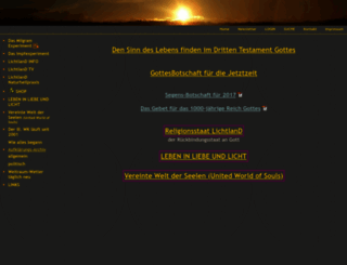 lichtland.org screenshot