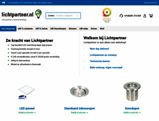 lichtpartner.nl screenshot