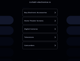 licitatii-electronice.ro screenshot