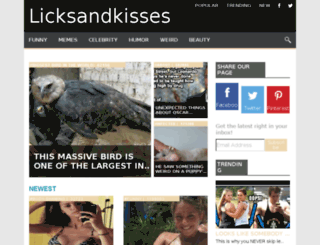 licksandkisses.net screenshot