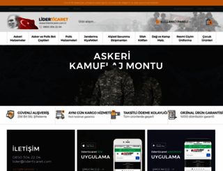 liderticaret.com.tr screenshot