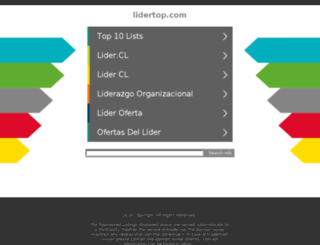 lidertop.com screenshot